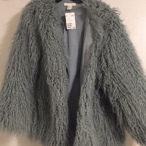 ❤️SALE❤️ HM SHAGGY COAT
